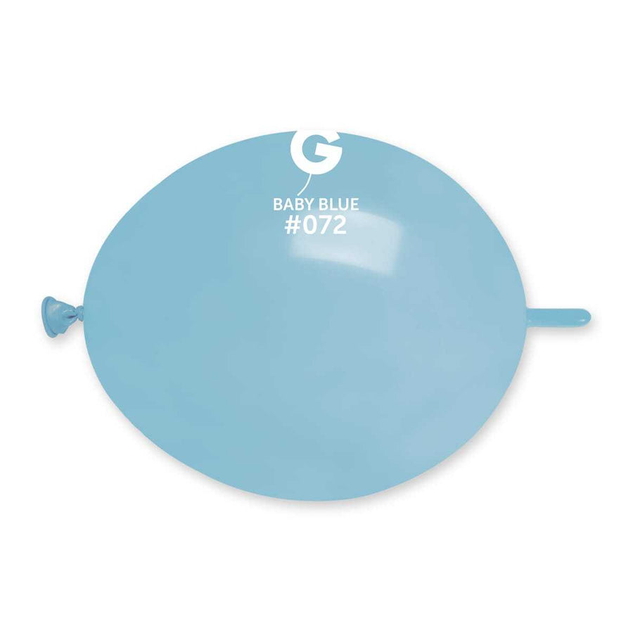 Gemar Latex Balloons Standard Baby Blue #072 6in - 100 pieces