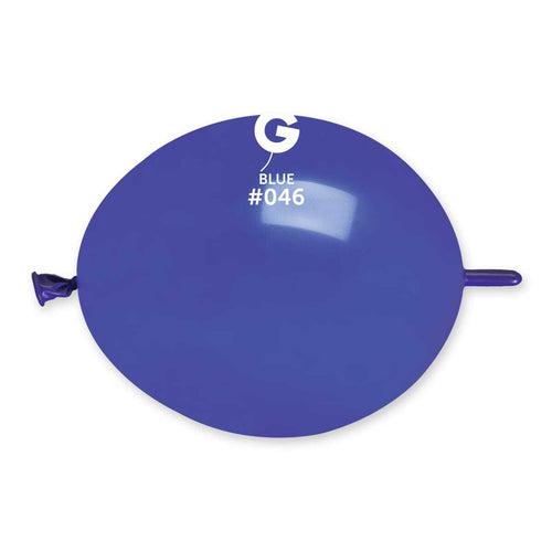 Gemar Latex Balloons Standard Blue #046 6in - 100 pieces