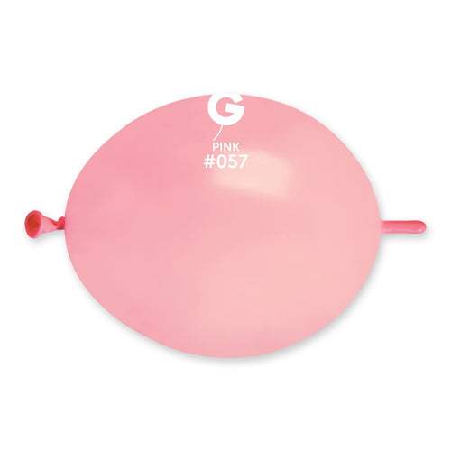 Gemar Latex Balloons Standard Pink #057 6in - 100 pieces