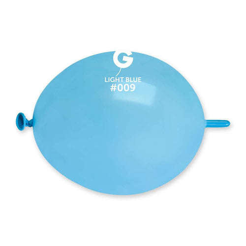 Gemar Latex Balloons Standard Light Blue #009 6in - 100 pieces