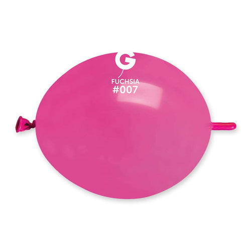 Gemar Latex Balloons Standard Fuchsia #007 6in - 100 pieces