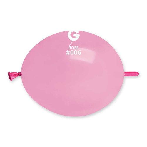 Gemar Latex Balloons Standard Rose #006 6in - 100 pieces