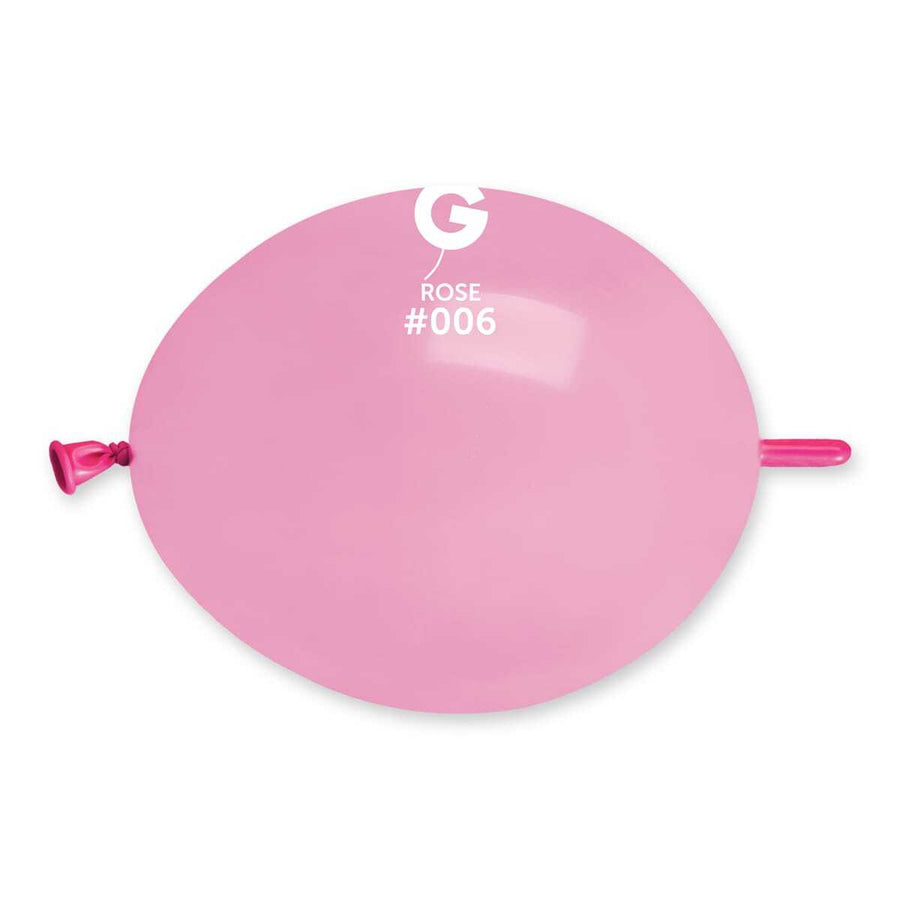 Gemar Latex Balloons Standard Rose #006 6in - 100 pieces