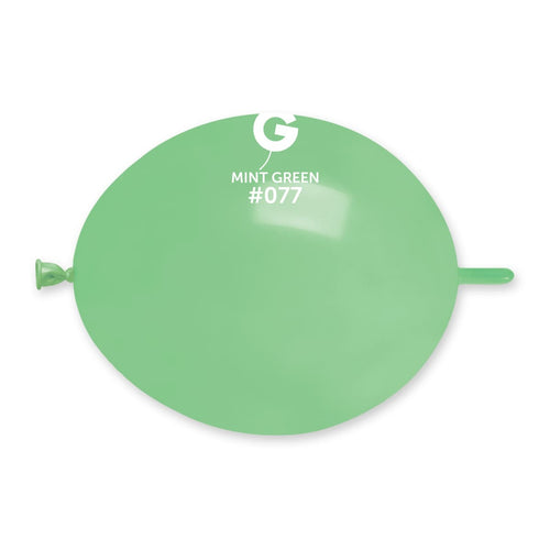 Gemar Latex Balloons Standard Mint Green #077 6in - 100 pieces
