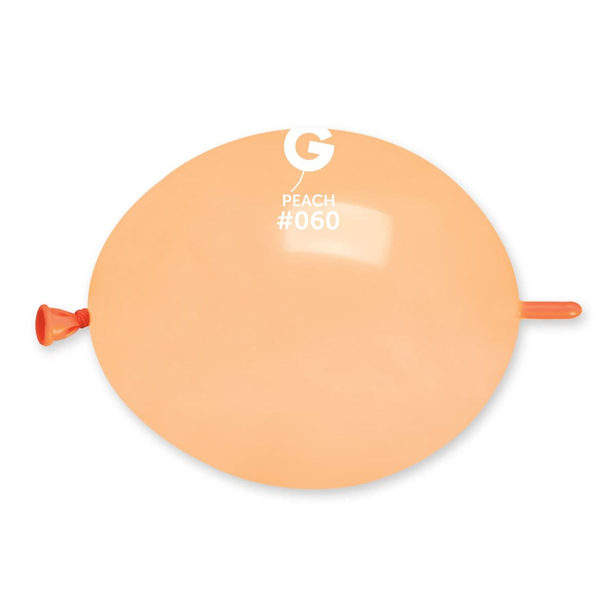 Gemar Latex Balloons Standard Peach #060 6in - 100 pieces