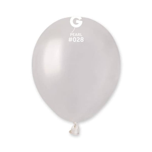 Gemar Latex Balloons Metal Pearl #028 5in - 100 pieces