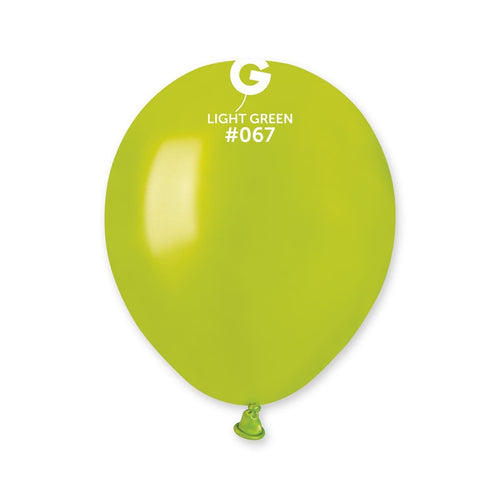 Gemar Latex Balloons Metal Light #067 5in - 100 pieces