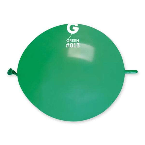 Gemar Latex Balloons Standard Green #013  13in -  50 pieces