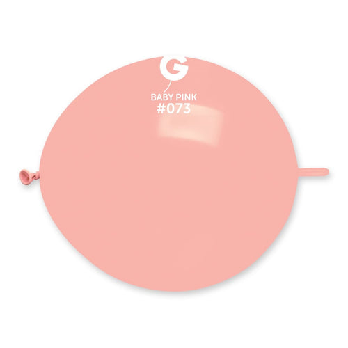 Gemar Latex Balloons Standard Baby Pink #073 13in - 50 pieces