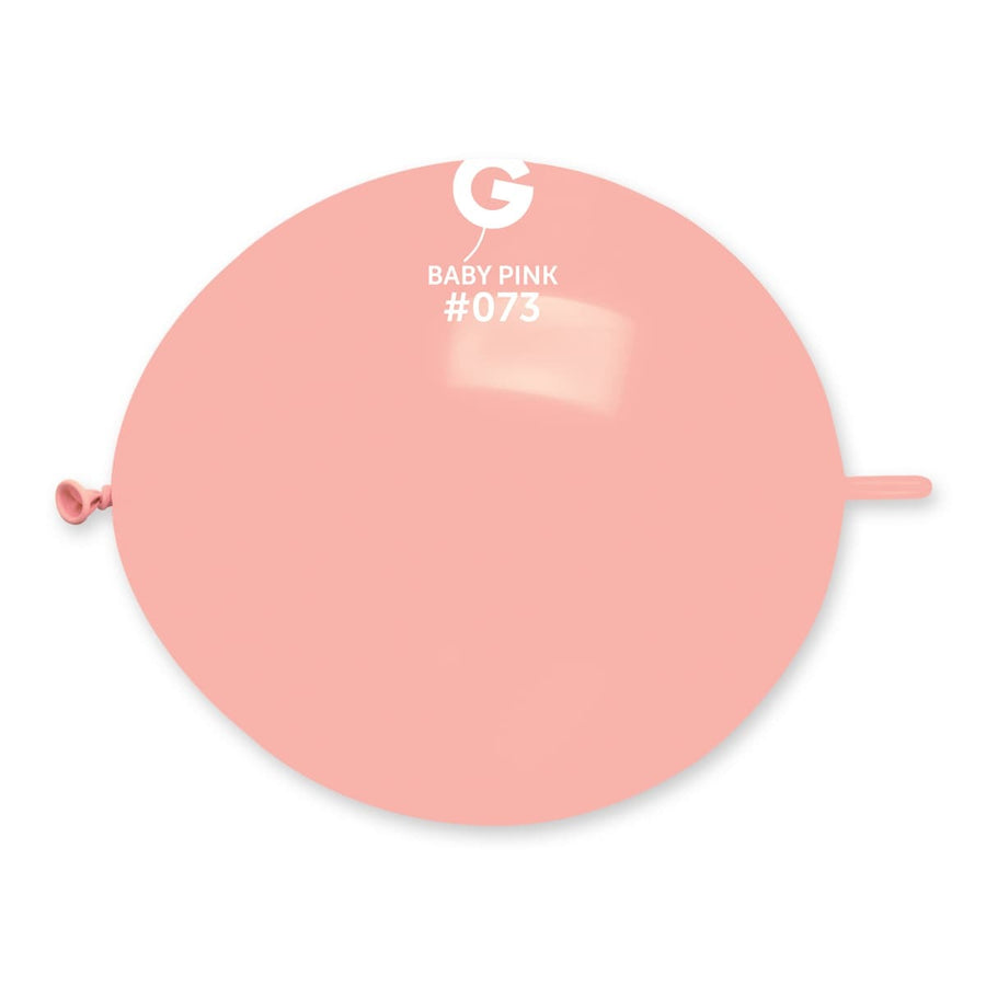 Gemar Latex Balloons Standard Baby Pink #073 13in - 50 pieces