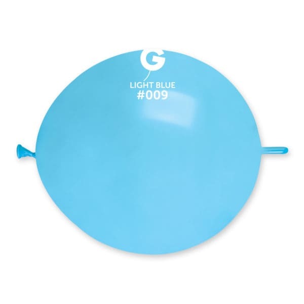 Gemar Latex Balloons Standard Light Blue #009 13in - 50 pieces