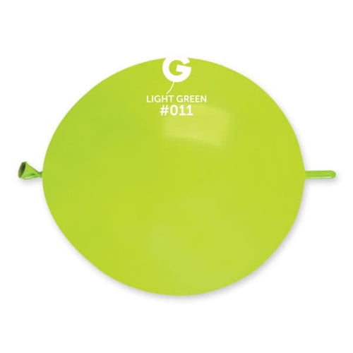Gemar Latex Balloons Stadard Light Green #011 13in - 50 pieces