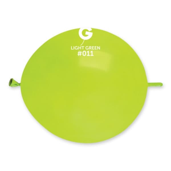 Gemar Latex Balloons Stadard Light Green #011 13in - 50 pieces