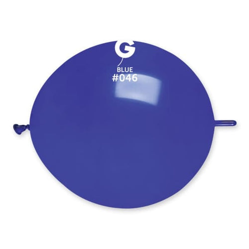 Gemar Latex Balloons Standard Blue #046 13in - 50 pieces