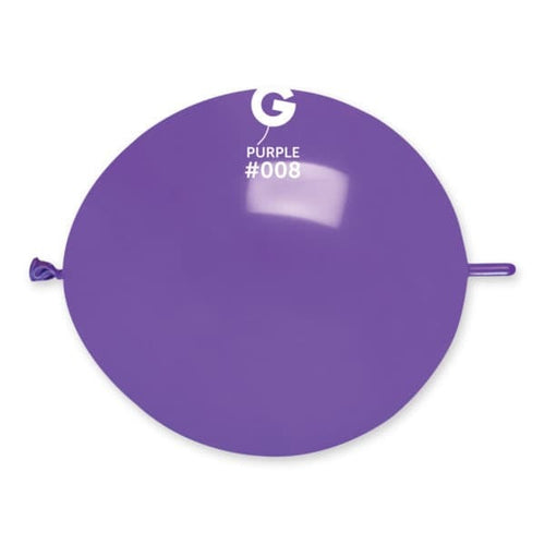 Gemar Latex Balloons Standard Purple #008 13in - 50 pieces