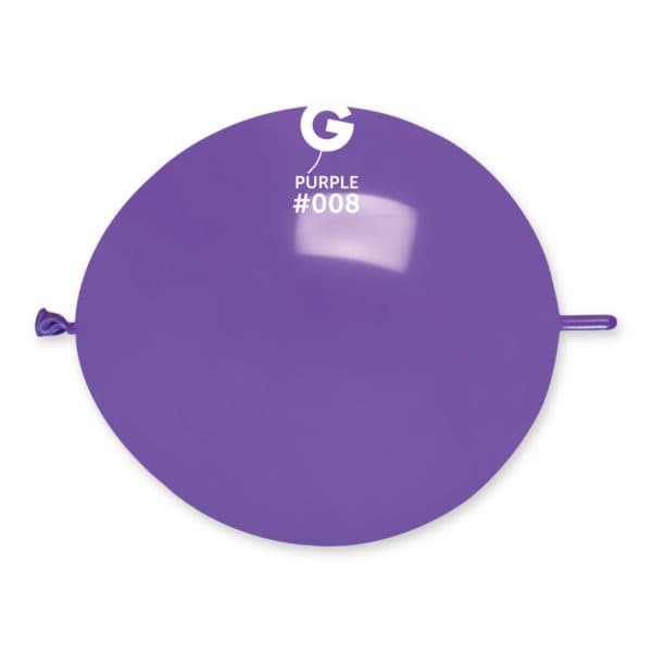 Gemar Latex Balloons Standard Purple #008 13in - 50 pieces