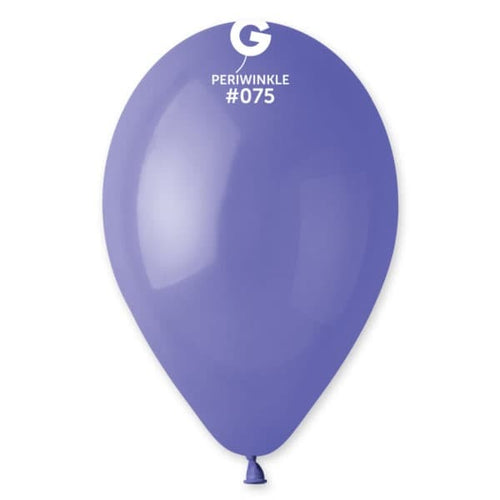 Gemar Latex Balloons Standard Periwikle #075 12in - 50 pieces