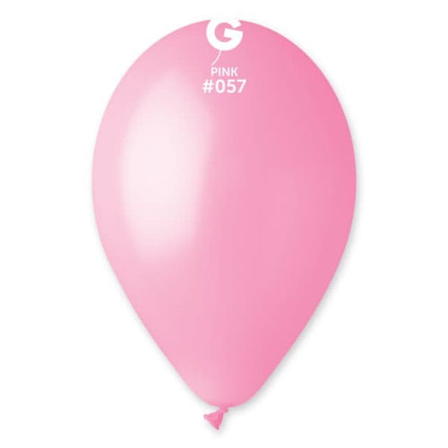 Gemar Latex Balloons Standard Pink #057 12in - 50 pieces
