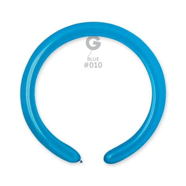 Gemar Latex Balloons Standard Blue #010 2in - 50 pieces