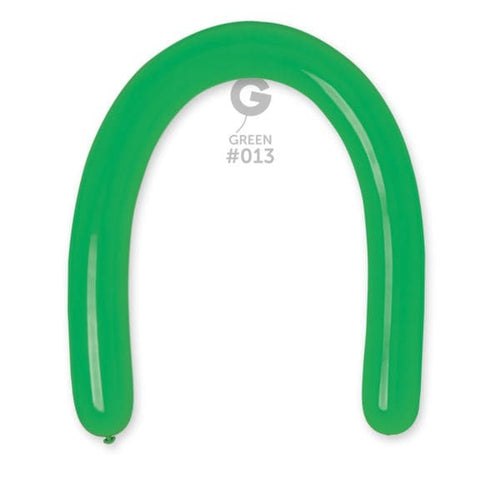 Gemar Latex Balloons Standard Green #013 3in - 50 pieces