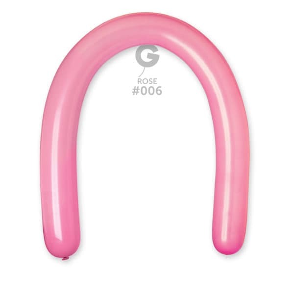Gemar Latex Balloons Standard Rose #006 3in - 50 pieces