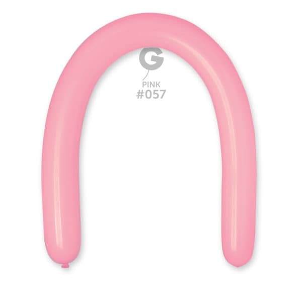 Gemar Latex Balloons Standard PInk #057 3in - 50 pieces