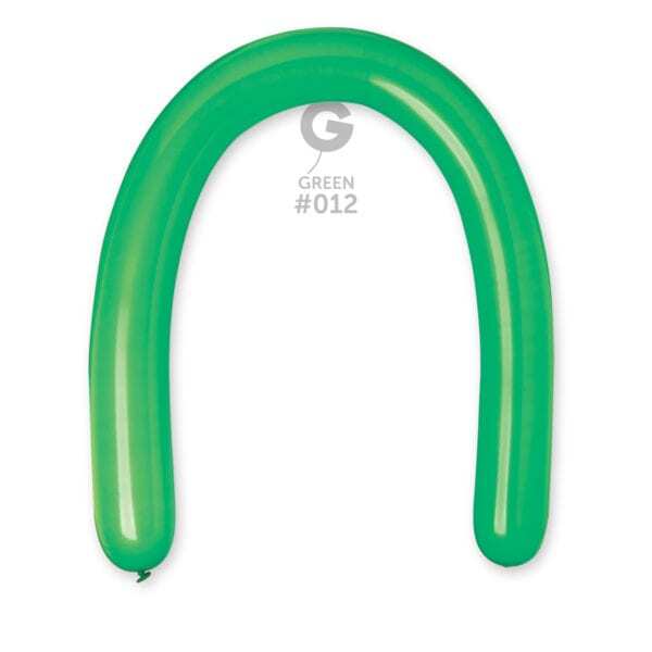 Gemar Latex Balloons Standard Green #012 3in - 50 pieces