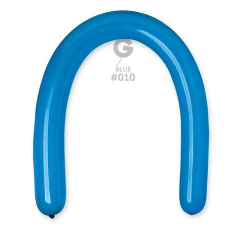 Gemar Latex Balloons Standard Blue #010 3in - 50 pieces