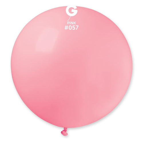 Gemar Latex Balloons Standard Pink #057 31in - 1 piece