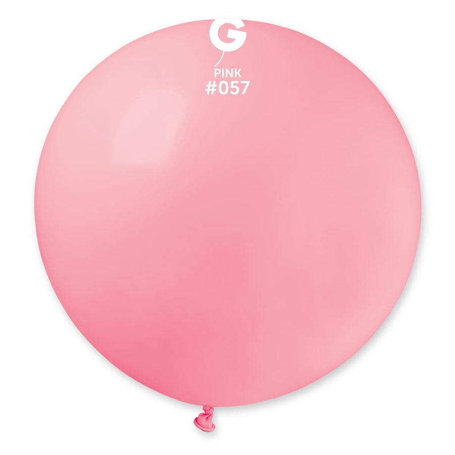 Gemar Latex Balloons Standard Pink #057 31in - 1 piece