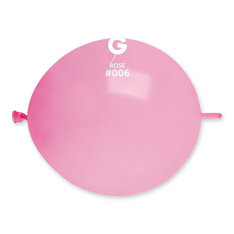 Gemar Latex Balloons Standard Rose #006 13in - 50 pieces