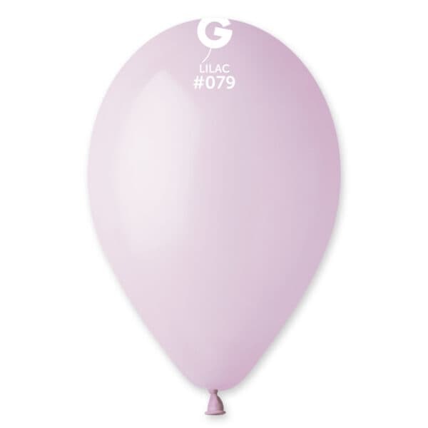 Gemar Latex Balloons Standard Lilac #079 12in - 50 pieces