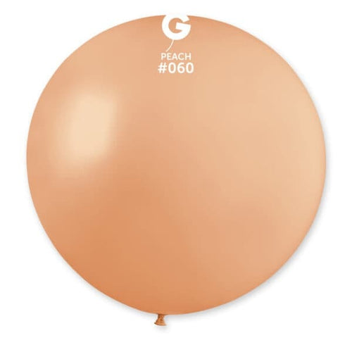 Gemar Latex Balloons Standard Peach #060 31in - 1 piece