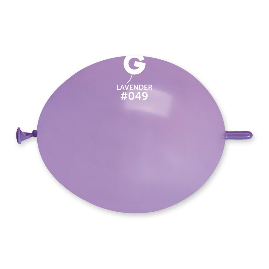Gemar Latex Balloons Standard Lavender #049 6in - 100 pieces