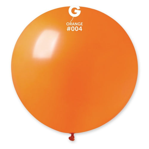 Gemar Latex Balloons Standard Orange #004 31in - 1 piece