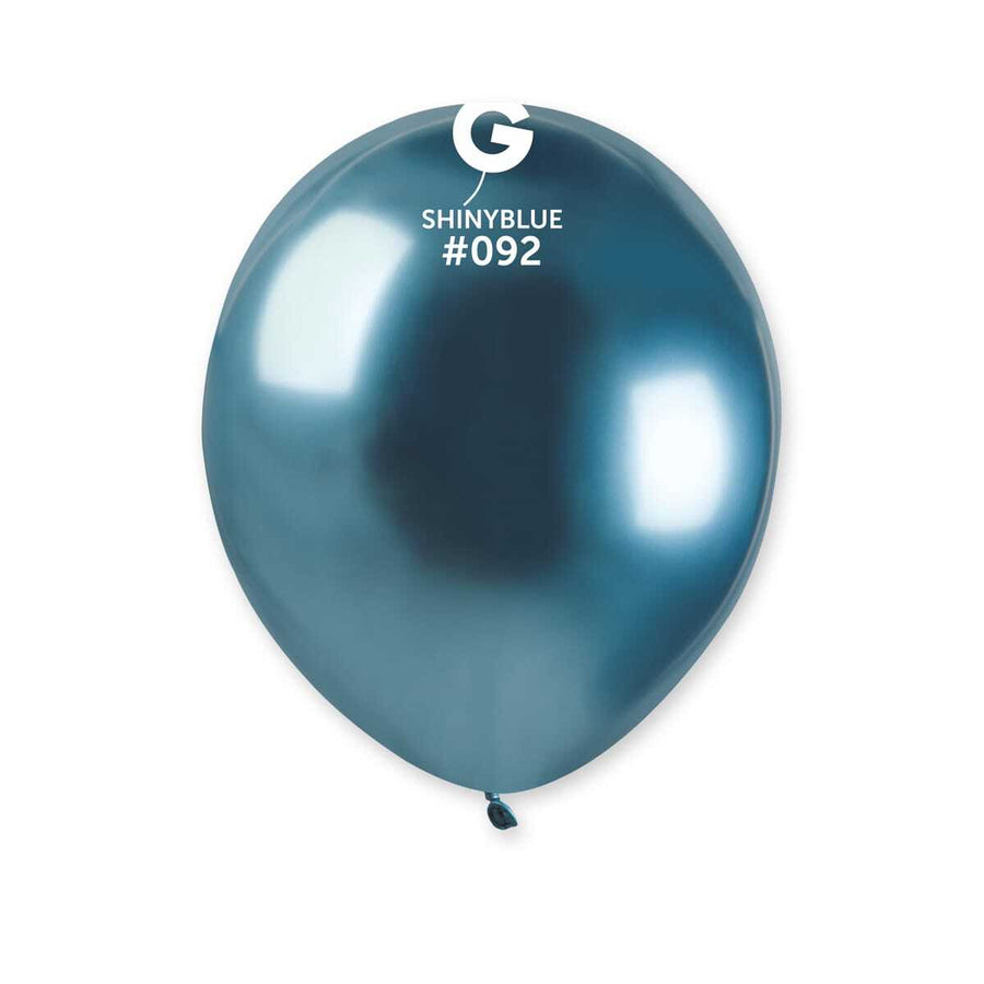 Gemar Latex Balloons Shiny Blue #092 5in- 50 pieces