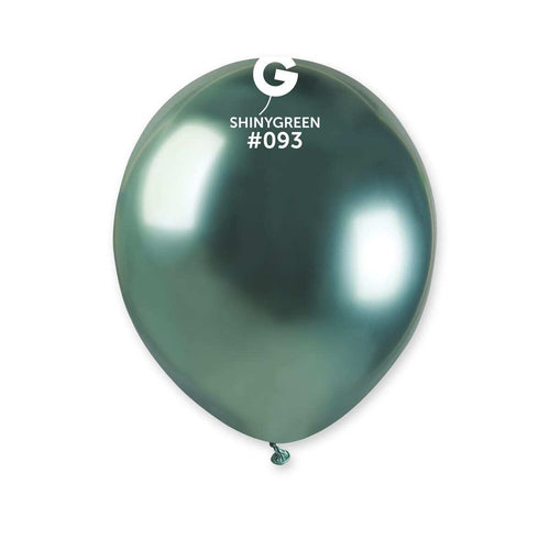 Gemar Latex Balloons Shiny Green #093 5in- 50 pieces