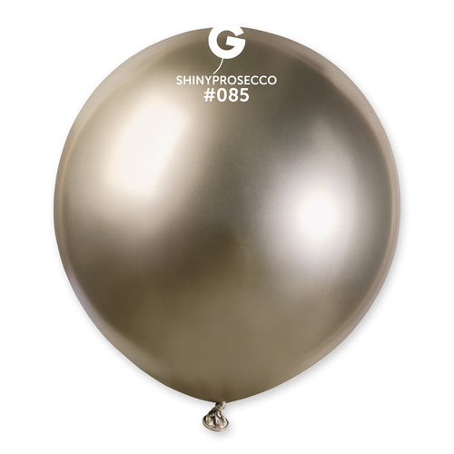 Gemar Latex Balloons Shiny Prosecco #085 19in - 5 pieces
