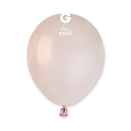 Gemar Latex Balloons Standard Shell #100 5in - 100 pieces