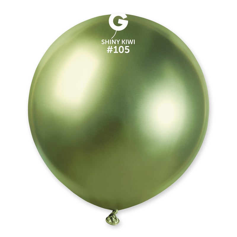 Gemar Latex Balloons Shiny Kiwi #105 19in - 5 pieces