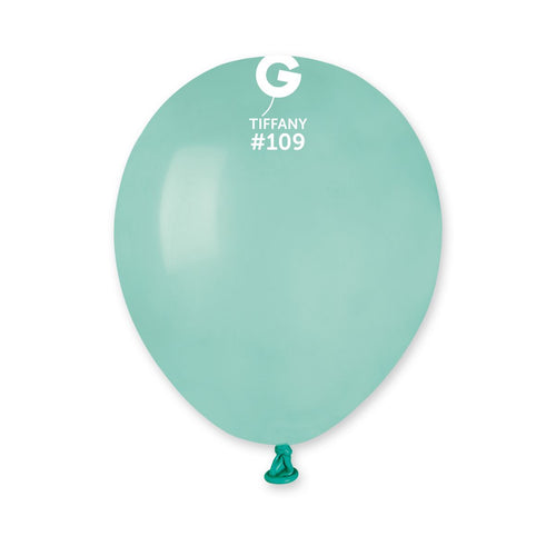 Gemar Latex Balloons Standard Tiffany #109 5in 100 pieces