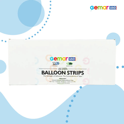 GEMAR Balloon Strip Dashes 10 Units