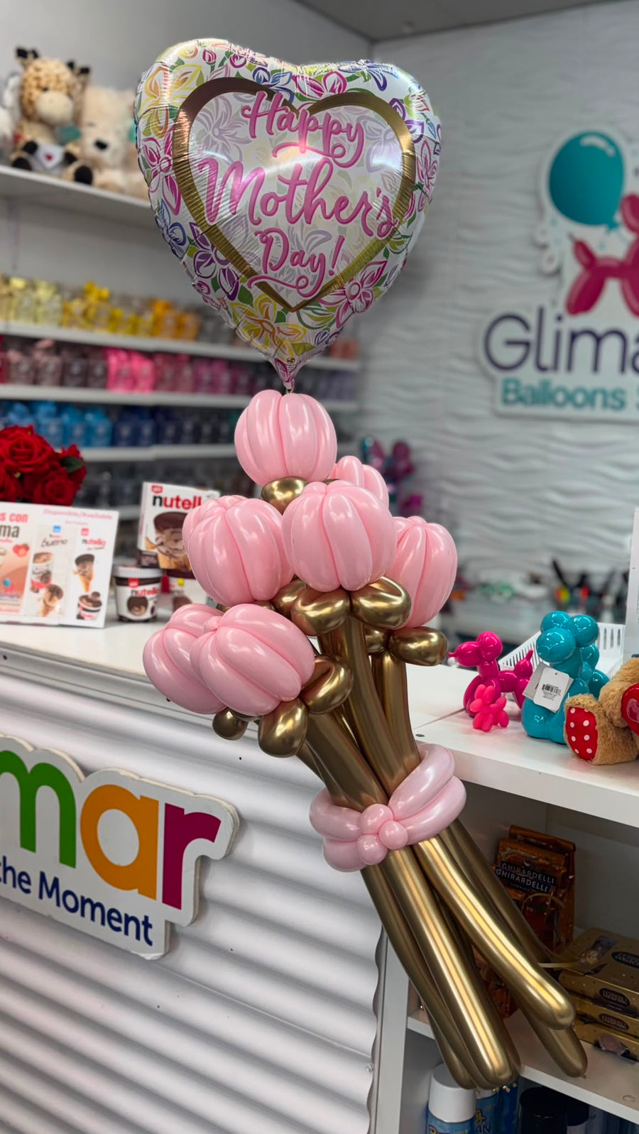 Special Flowers Balloon Bouquet