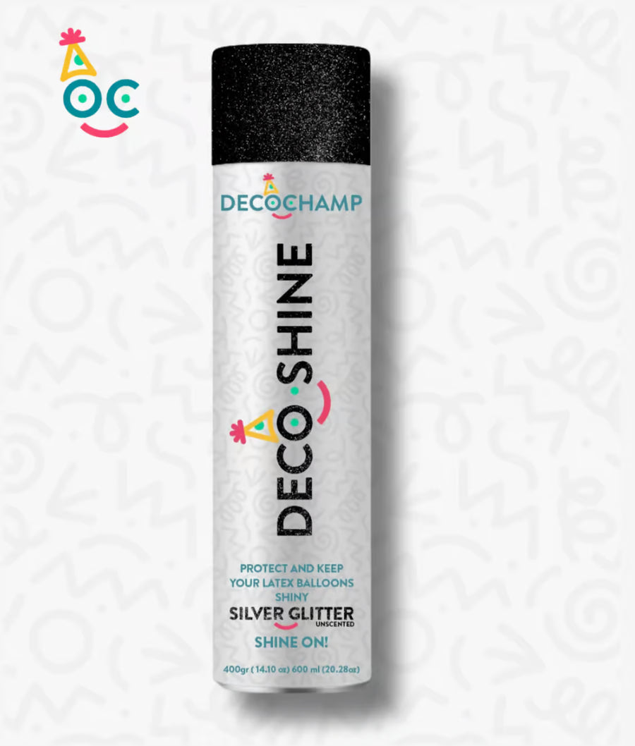 Deco Shine With Silver Glitter Aerosol