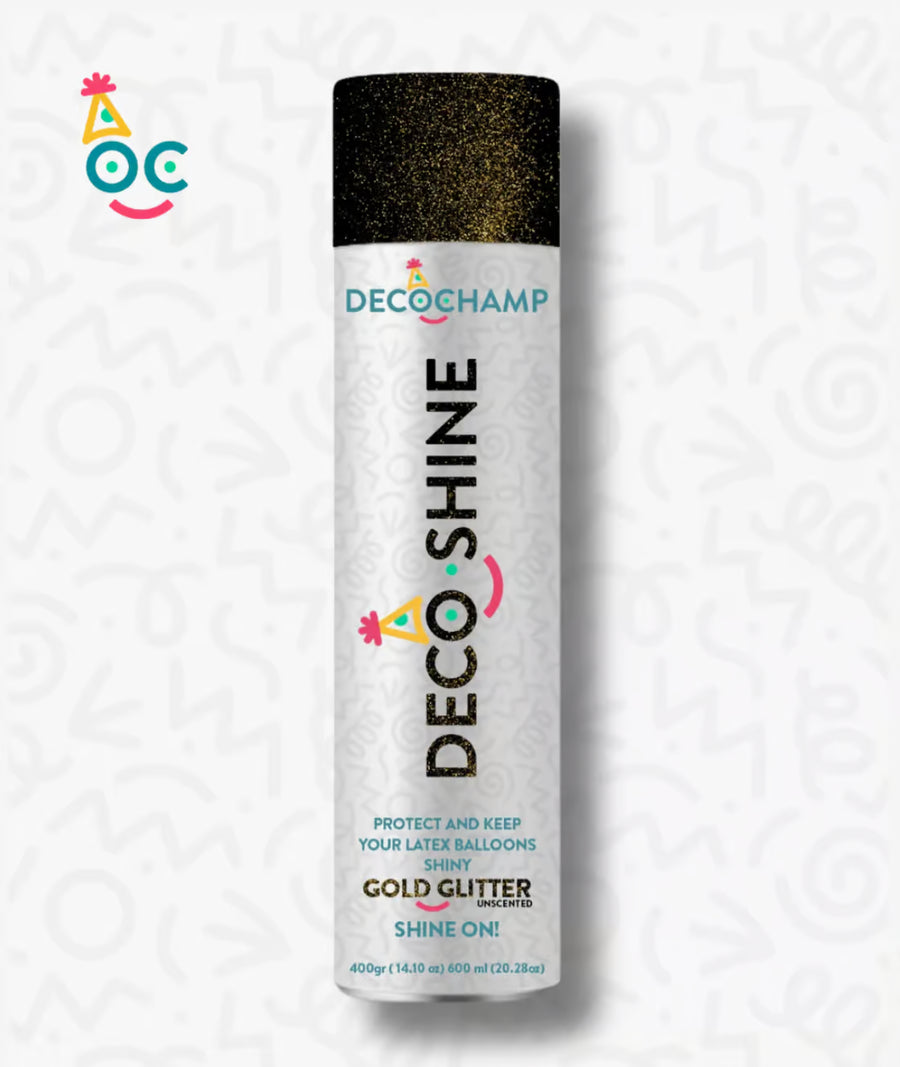 Deco Shine With Gold Glitter Aerosol