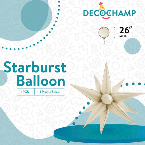Deco Starburst Latte 26in